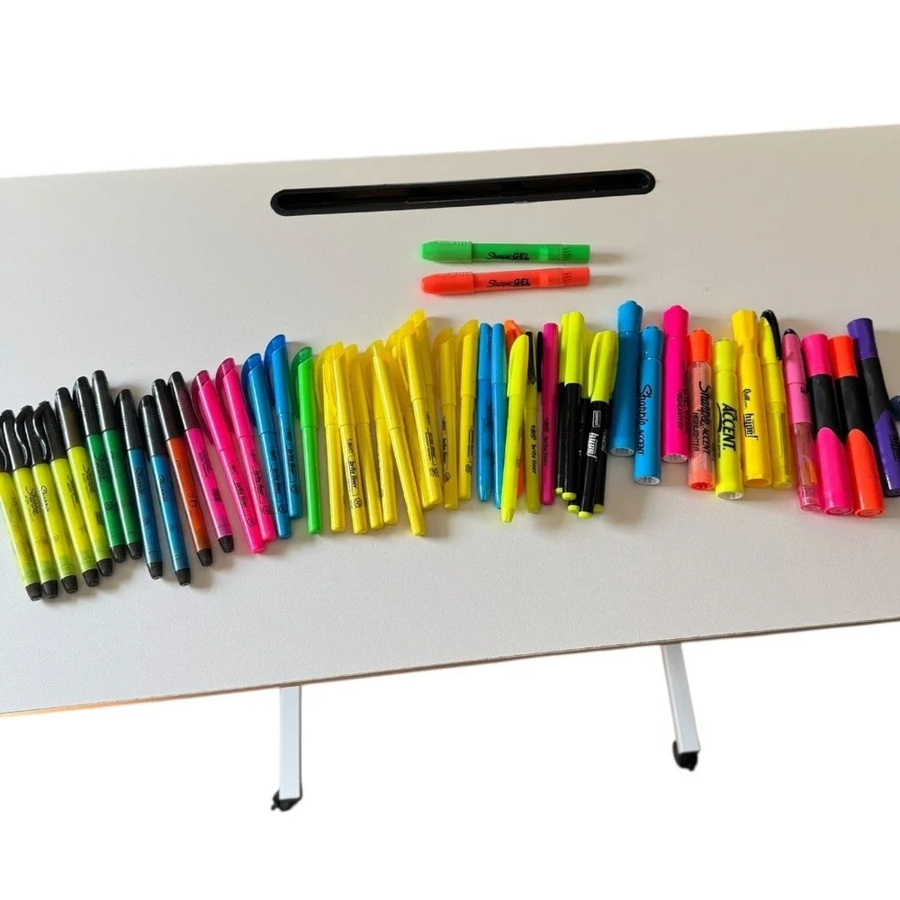 Bulk Lot‎ Highlighters Pens: Sharpie Accent, Bic , Quill, Staples TESTED B20Q